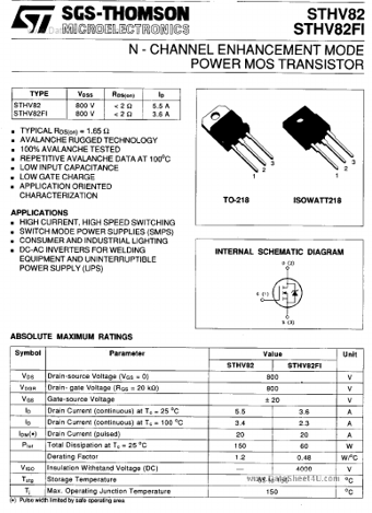  Datasheet Preview Page 1