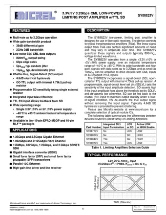  Datasheet Preview Page 1