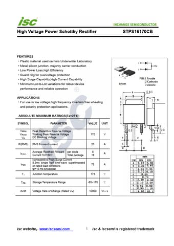  Datasheet Preview Page 1
