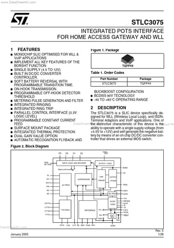  Datasheet Preview Page 1