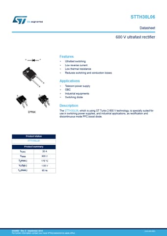  Datasheet Preview Page 1