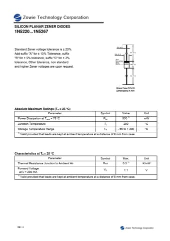  Datasheet Preview Page 1