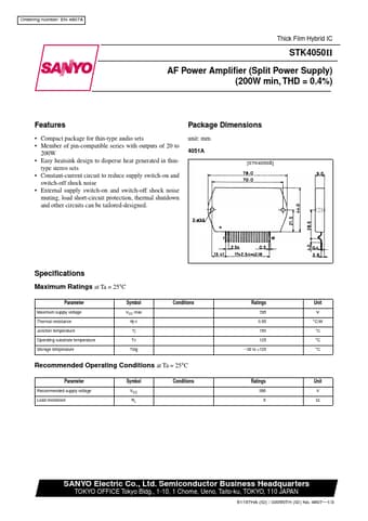  Datasheet Preview Page 1
