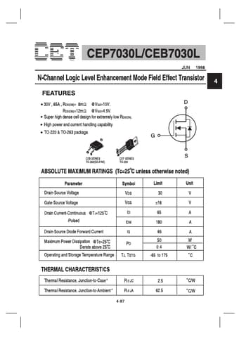  Datasheet Preview Page 1