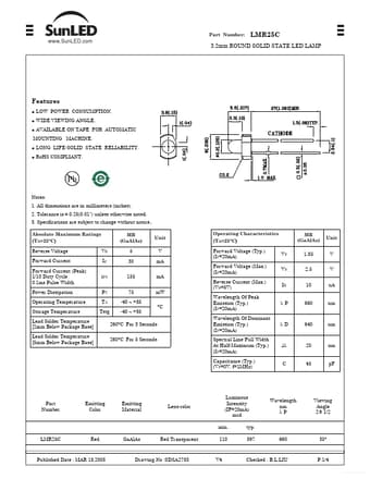  Datasheet Preview Page 1