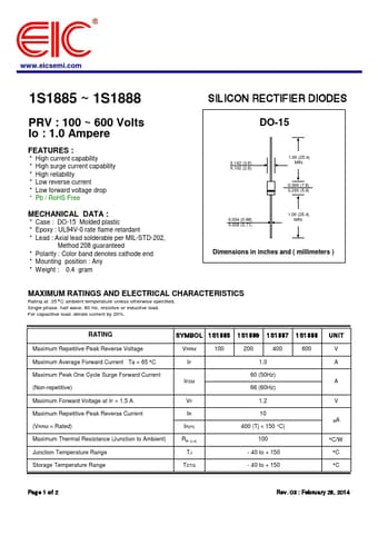  Datasheet Preview Page 1