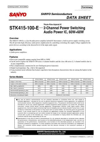  Datasheet Preview Page 1