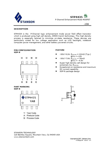  Datasheet Preview Page 1