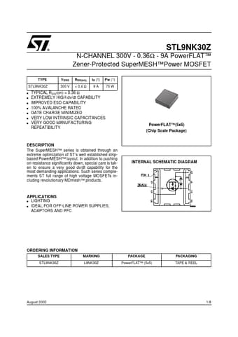  Datasheet Preview Page 1