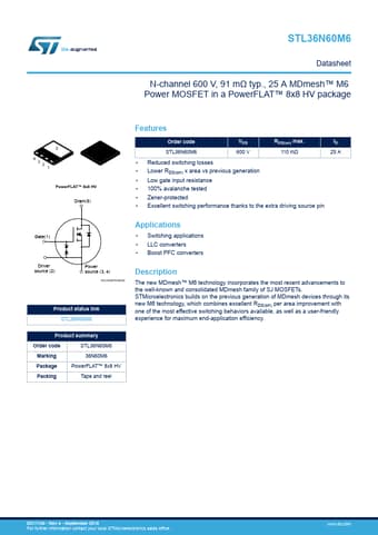  Datasheet Preview Page 1