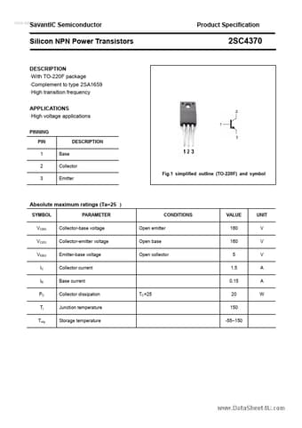  Datasheet Preview Page 1