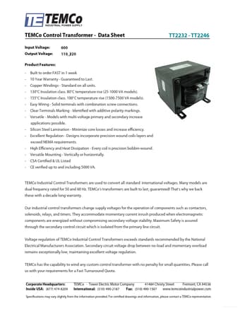  Datasheet Preview Page 1
