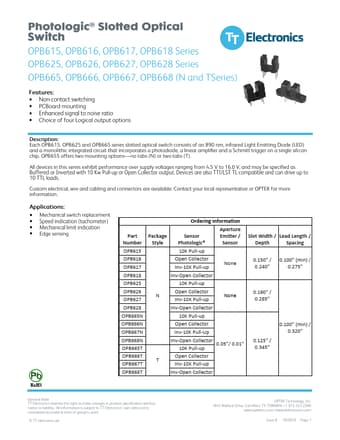  Datasheet Preview Page 1