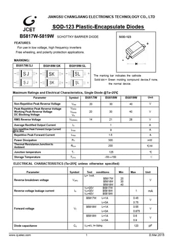  Datasheet Preview Page 1