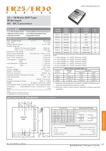  Datasheet Preview Page 1