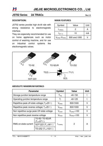  Datasheet Preview Page 1