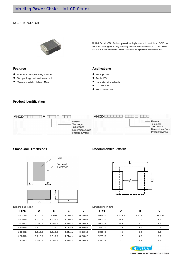  Datasheet Preview Page 1