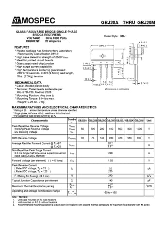  Datasheet Preview Page 1