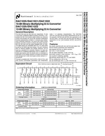  Datasheet Preview Page 1