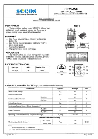  Datasheet Preview Page 1