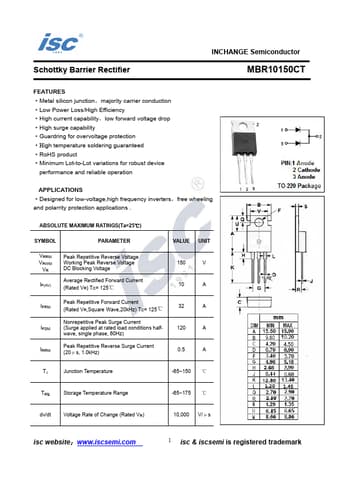  Datasheet Preview Page 1