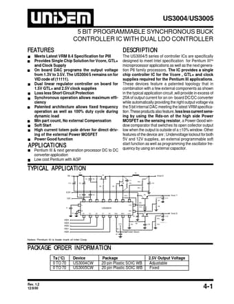  Datasheet Preview Page 1