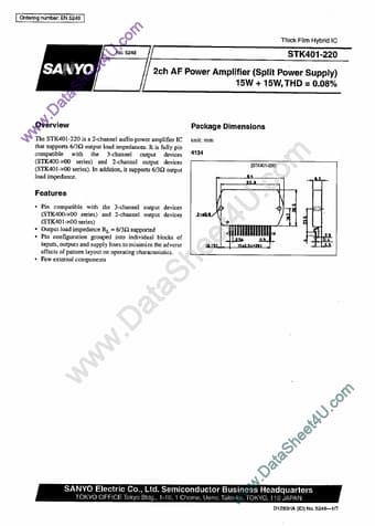  Datasheet Preview Page 1