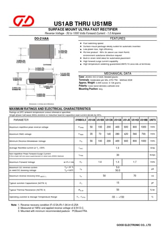  Datasheet Preview Page 1