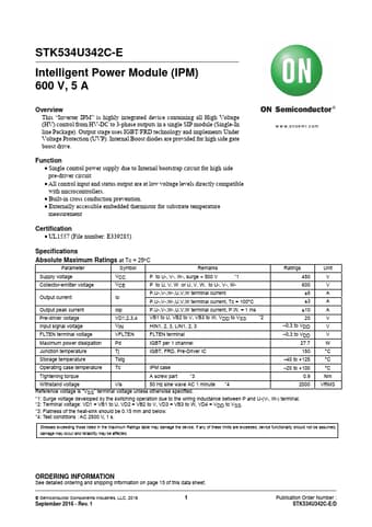  Datasheet Preview Page 1
