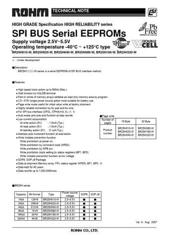  Datasheet Preview Page 1