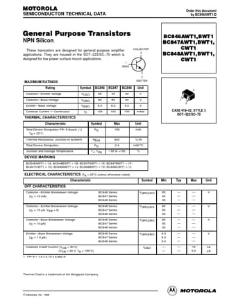  Datasheet Preview Page 1