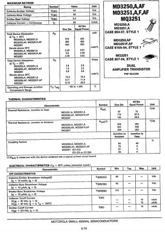  Datasheet Preview Page 1