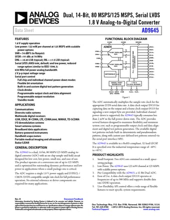  Datasheet Preview Page 1