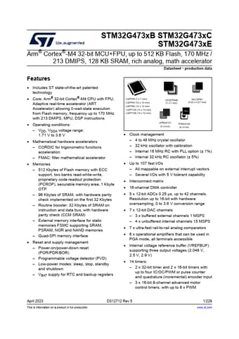 Datasheet Preview Page 1