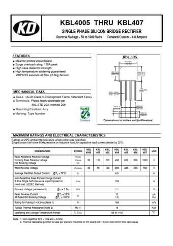  Datasheet Preview Page 1