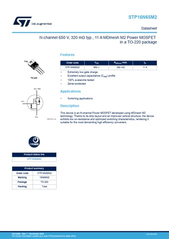  Datasheet Preview Page 1