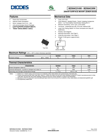  Datasheet Preview Page 1