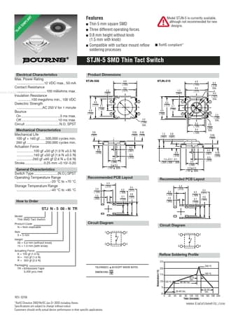  Datasheet Preview Page 1