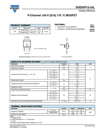  Datasheet Preview Page 1