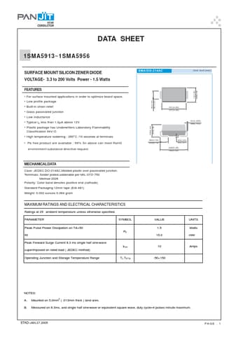 Datasheet Preview Page 1
