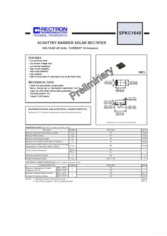  Datasheet Preview Page 1