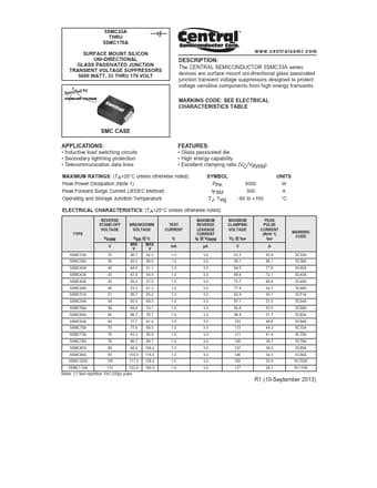  Datasheet Preview Page 1