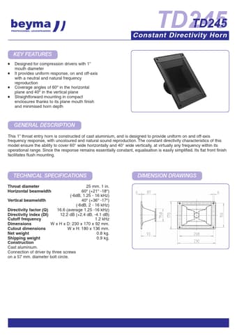  Datasheet Preview Page 1
