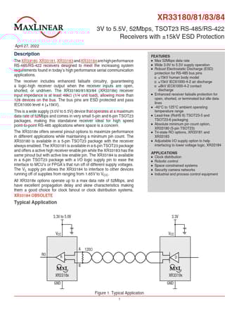  Datasheet Preview Page 1