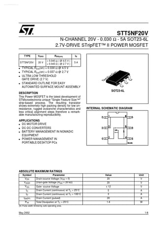 Datasheet Preview Page 1