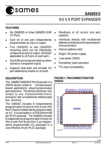  Datasheet Preview Page 1