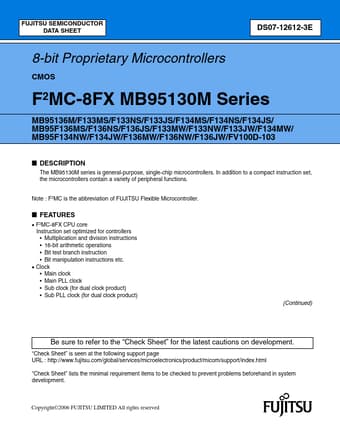  Datasheet Preview Page 1