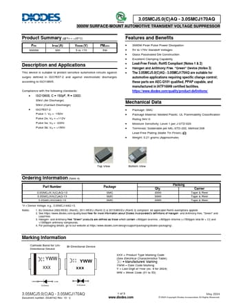  Datasheet Preview Page 1