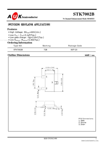  Datasheet Preview Page 1