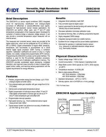  Datasheet Preview Page 1